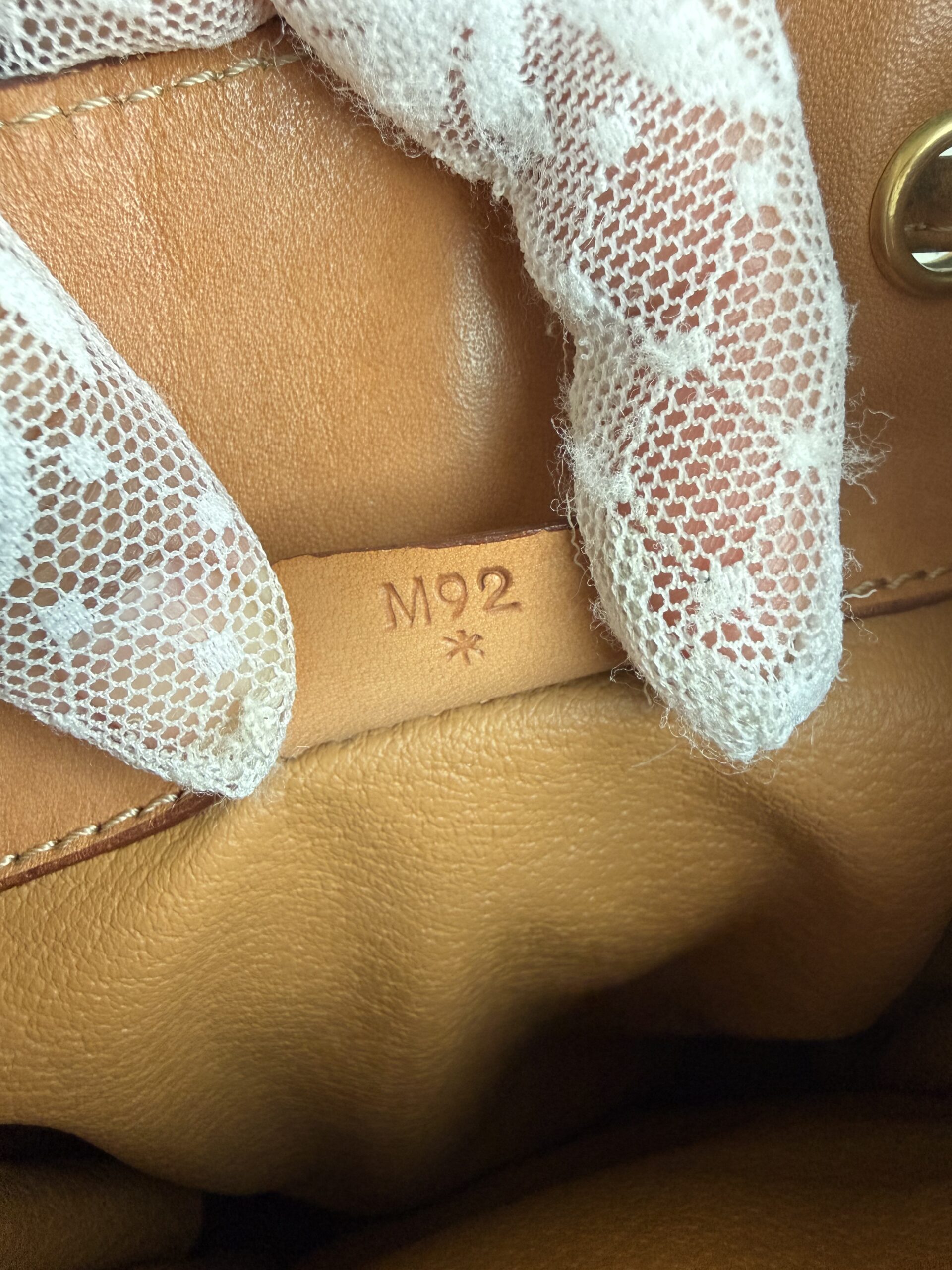 CELINE Vintage Macadam Bucket Bag - Image 6