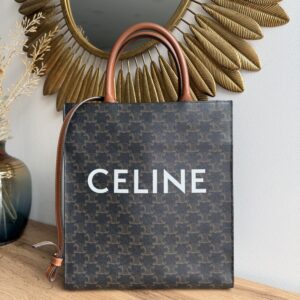 CELINE Triomphe Vertical Cabas Small