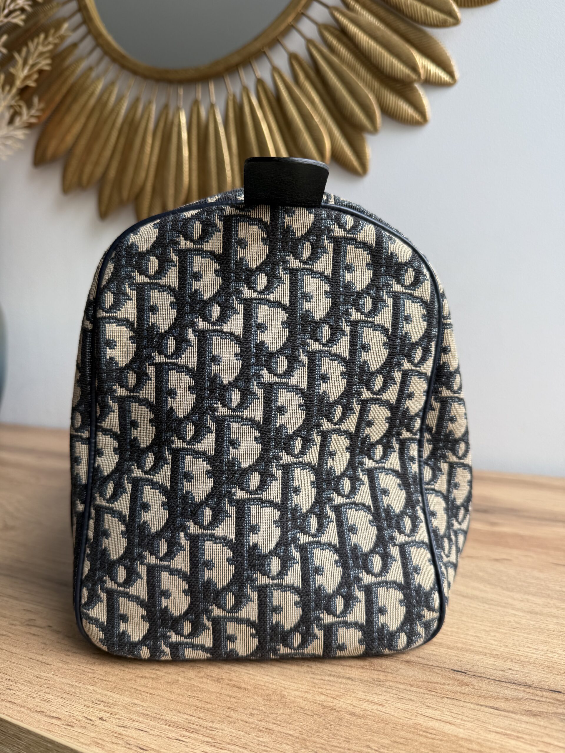 DIOR Vintage Oblique Boston Bag - Image 3