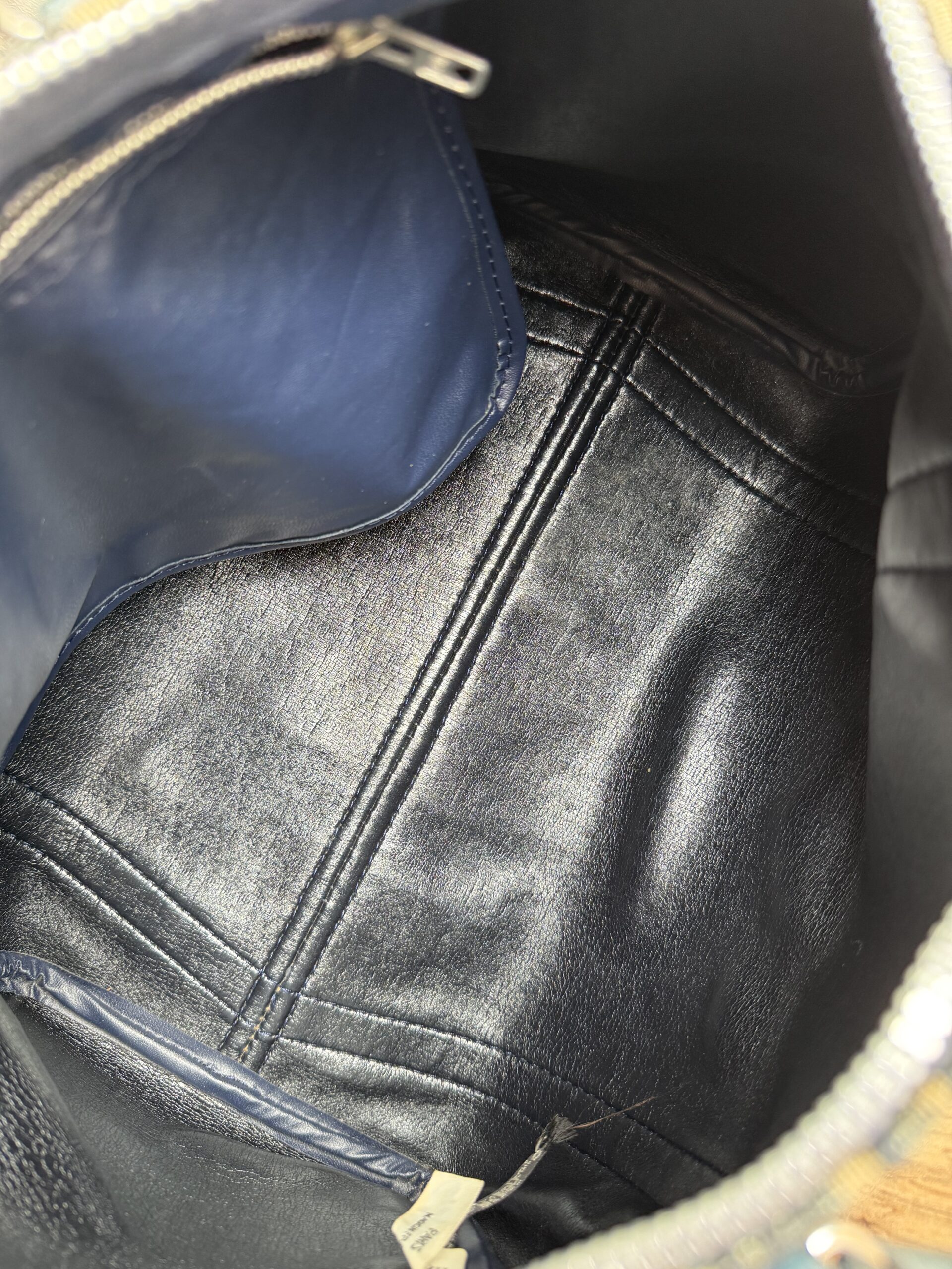 DIOR Vintage Oblique Boston Bag - Image 15
