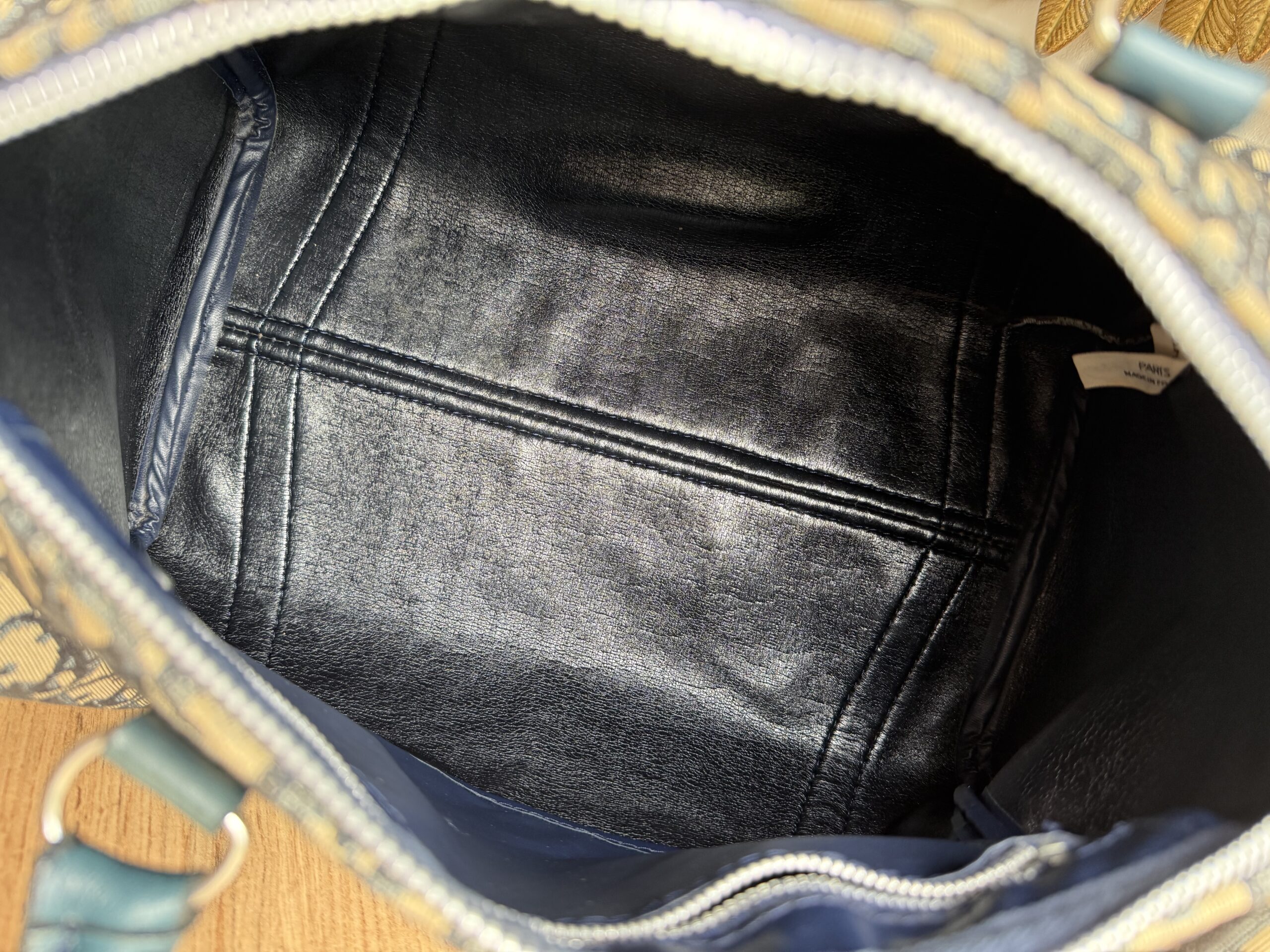 DIOR Vintage Oblique Boston Bag - Image 16