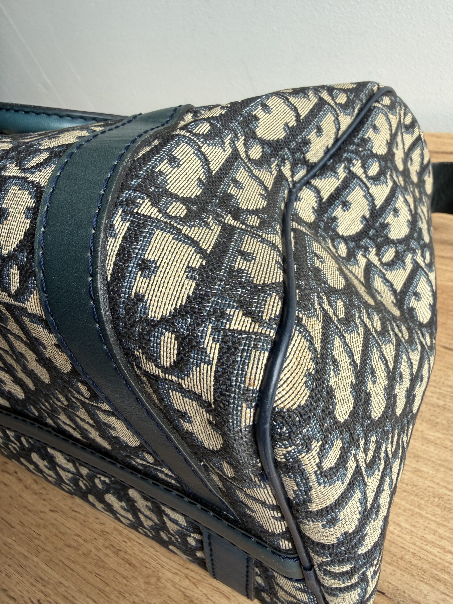DIOR Vintage Oblique Boston Bag - Image 21